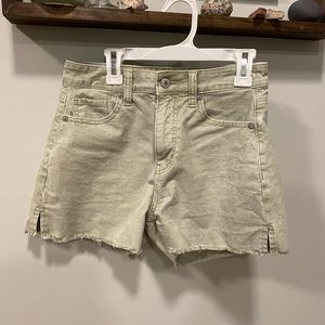 American eagle corduroy shorts
